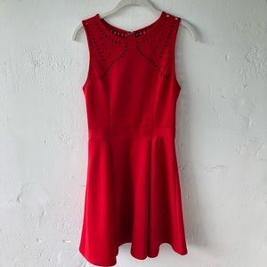 Red cocktail dress | Francesca’s